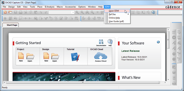 OrCAD Engineering Data Management