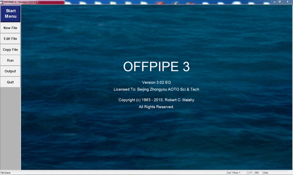 OFFPIPE 海底管道铺设计算分析软件