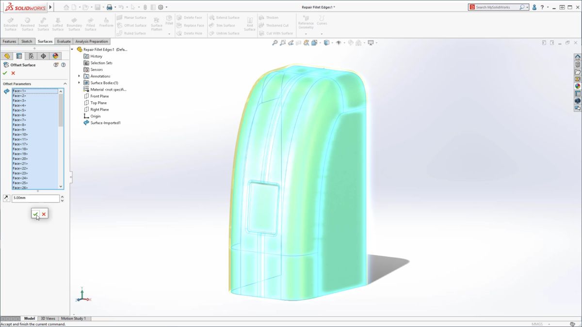 SolidWorks 3D CAD软件界面 (2)