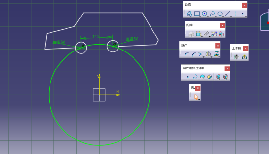 《华盟数字化学院》 第十三期 | 如何用CATIA草图模块做小车运动的动画模拟呢？