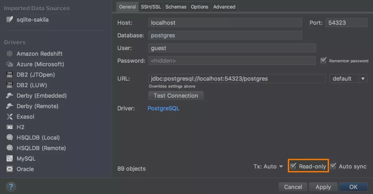 JetBrains DataGrip 查询控制台6
