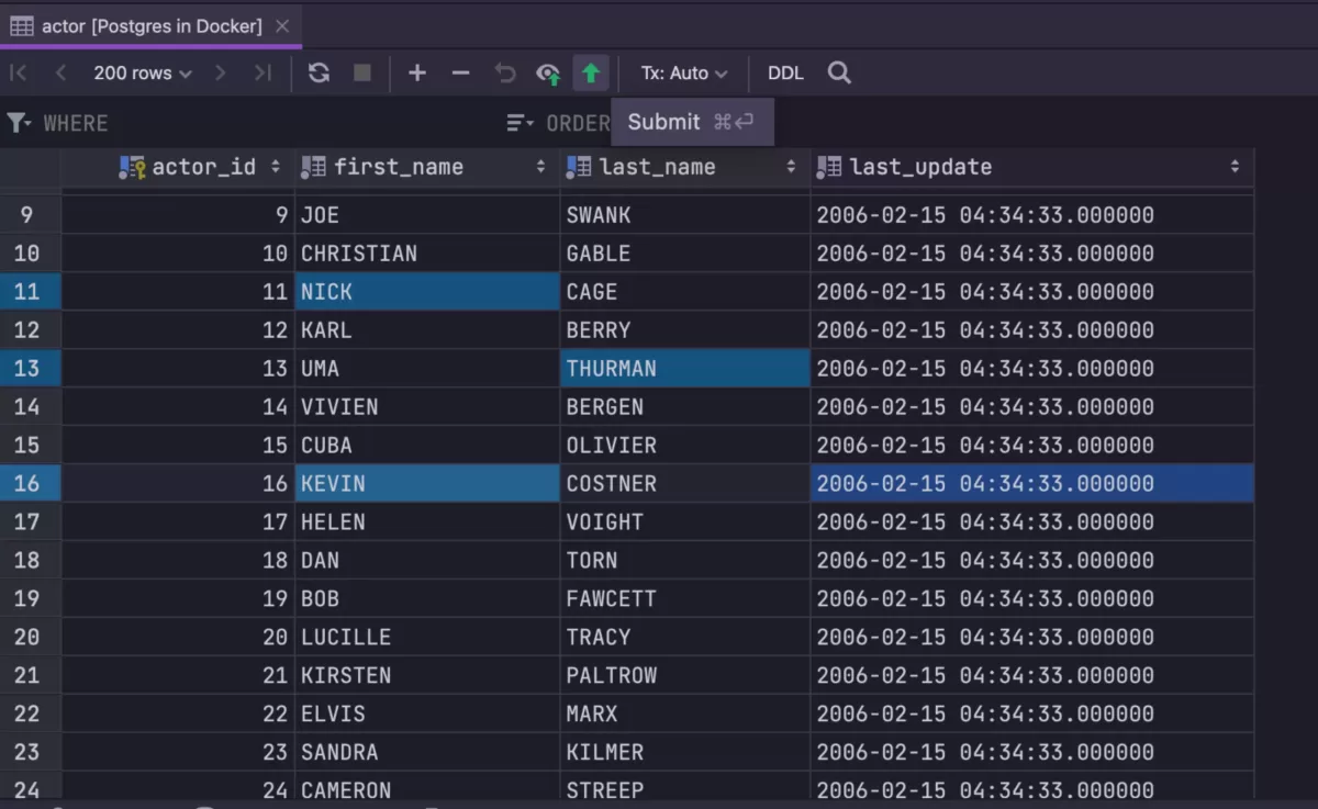 JetBrains DataGrip 编辑器2