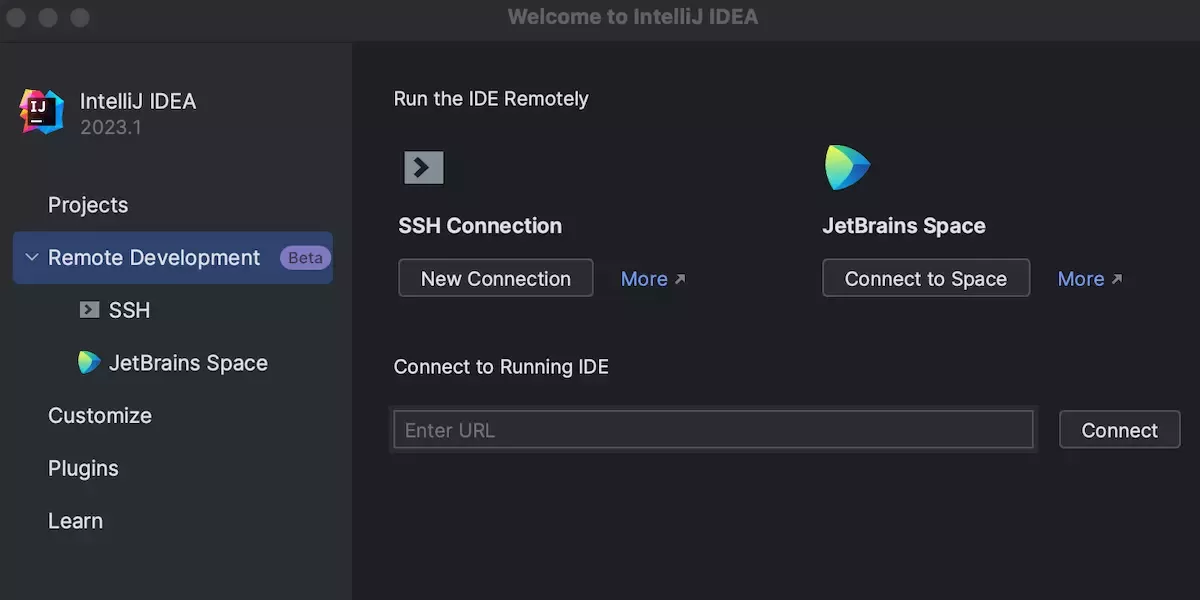JetBrains Intellij IDEA Ultimate 远程开发