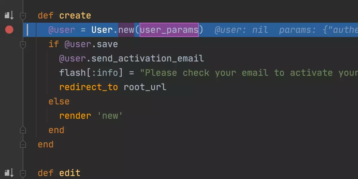 JetBrains RubyMine 智能步进