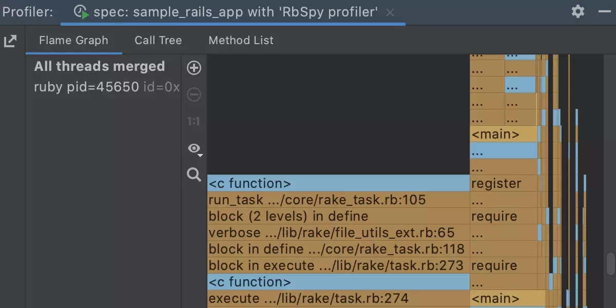 JetBrains RubyMine 集成 Ruby 分析器