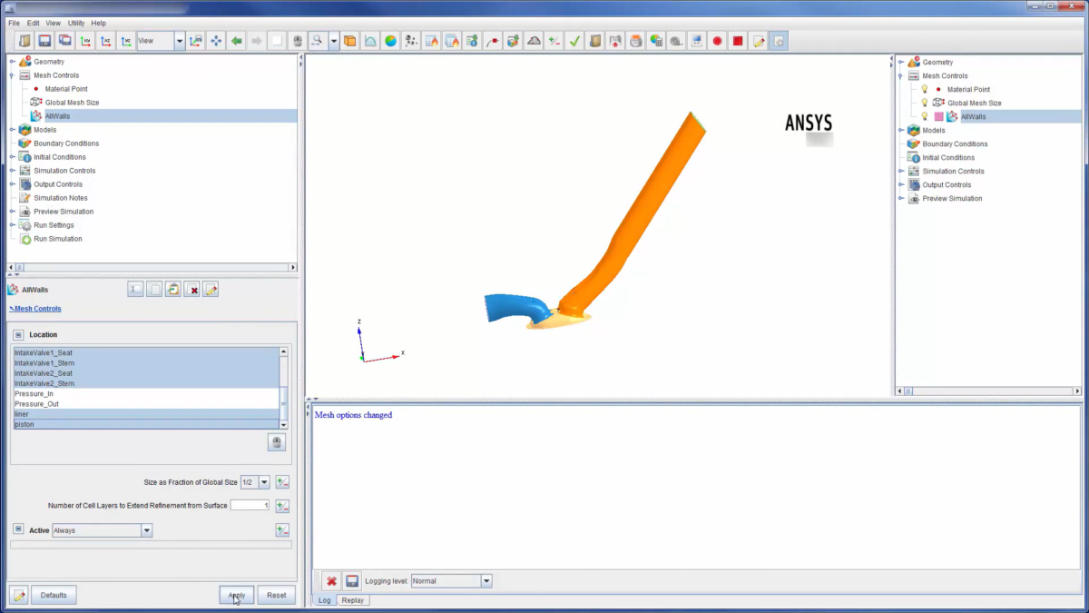ANSYS Forte 操作界面 05