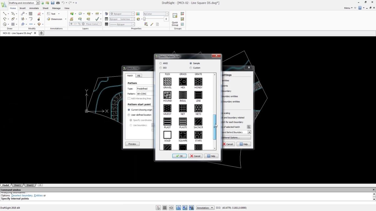 DraftSight 2D 软件界面 1