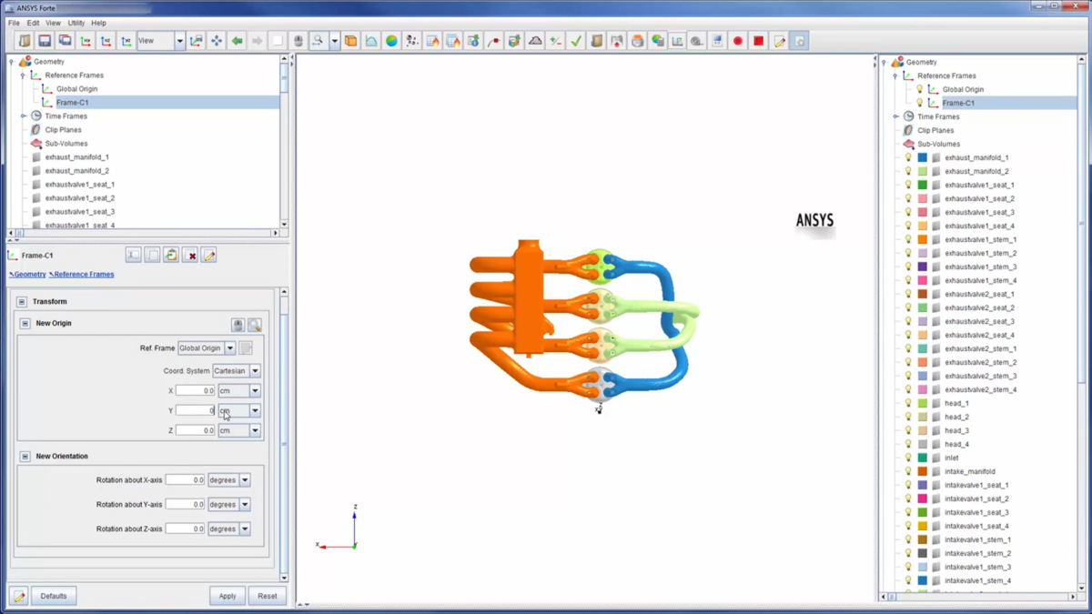 ANSYS Forte 操作界面 06