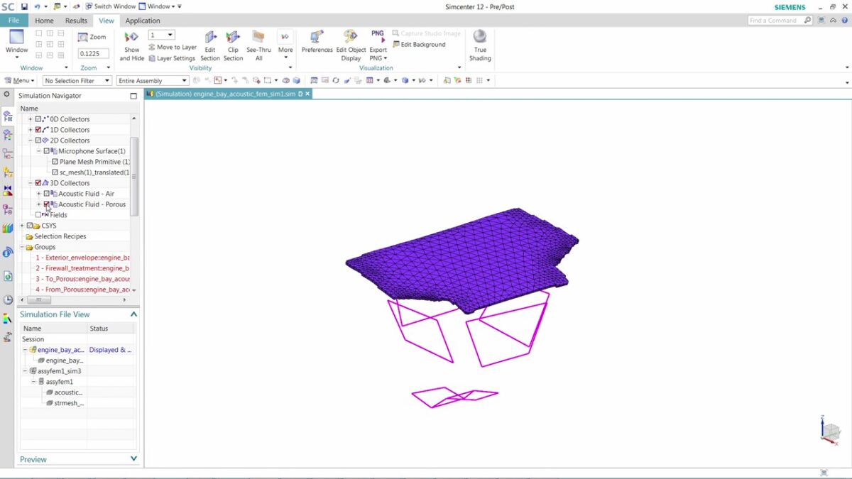 Simcenter 3D software 软件界面 2