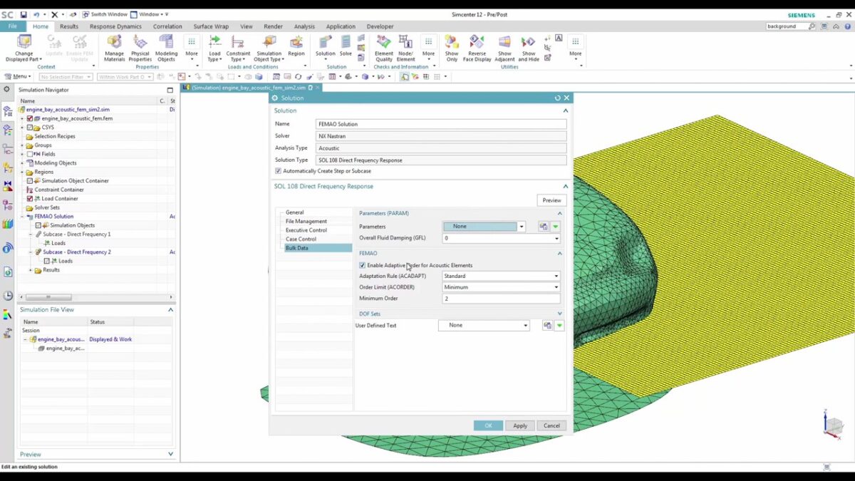 Simcenter 3D software 软件界面 4