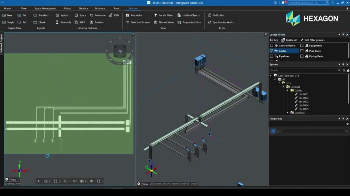 Intergraph Smart 3D 软件界面 2