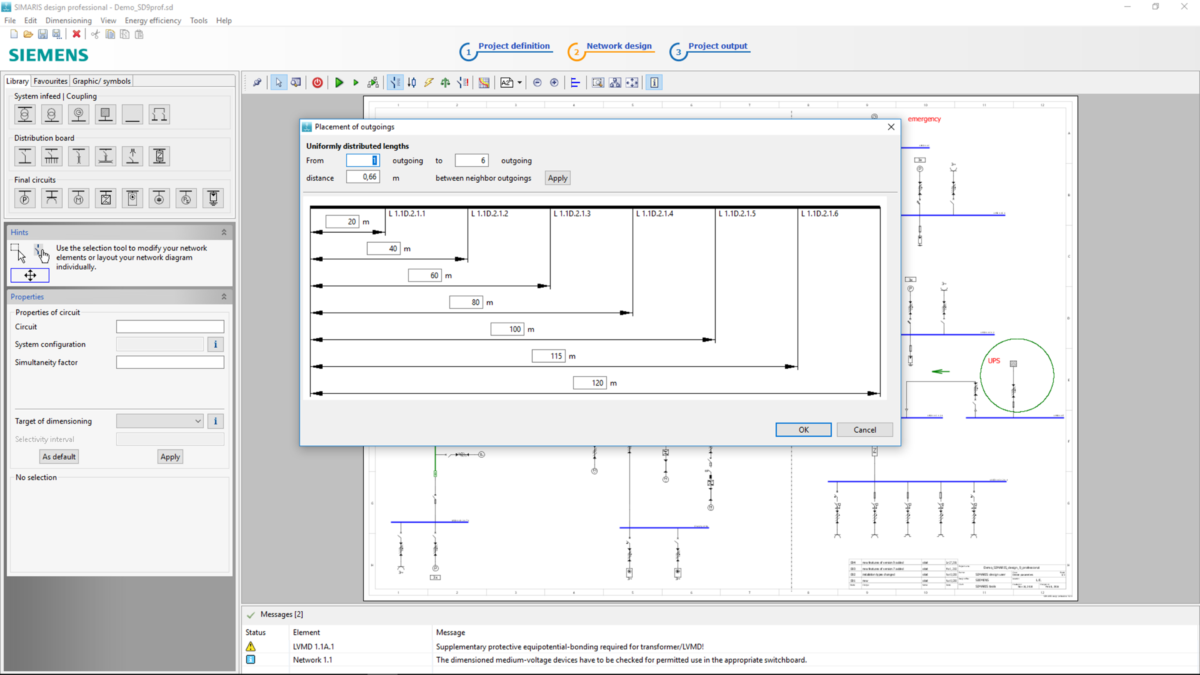 SIMARIS 电网设计软件 软件界面 4