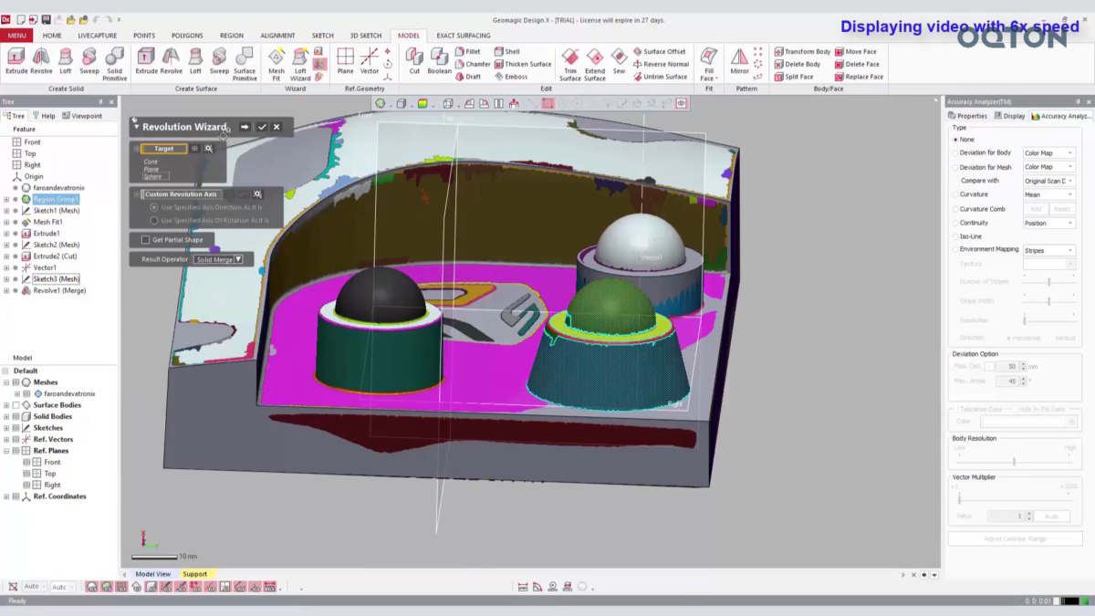 Geomagic for SolidWorks 操作界面 02
