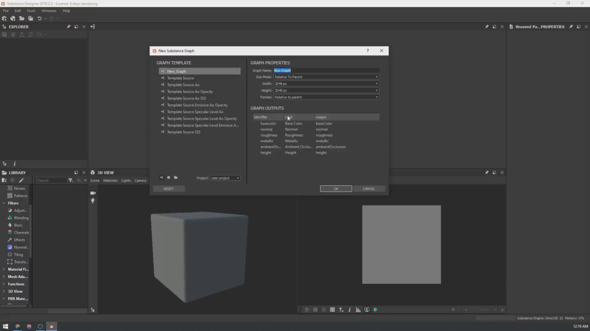 Adobe Substance 3D Designer软件界面2