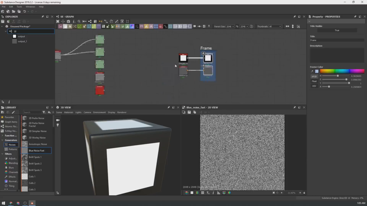 Adobe Substance 3D Designer软件界面5