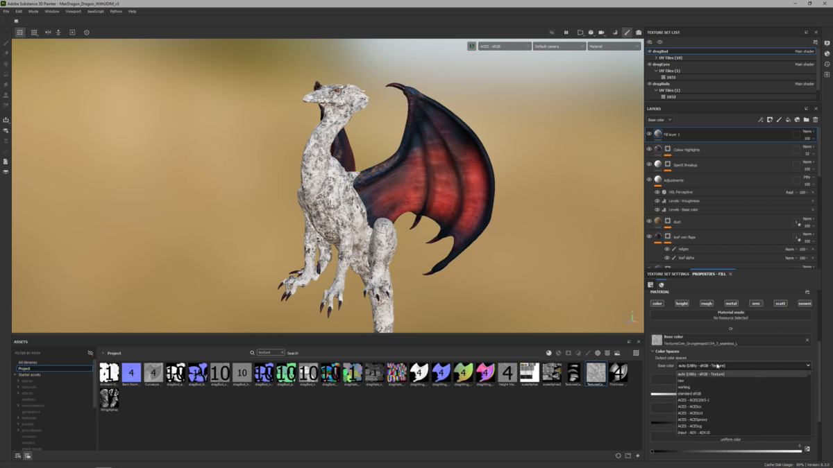 Adobe Substance 3D Painter软件界面6