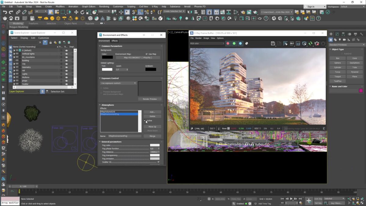 V-Ray for 3ds Max 软件界面 6