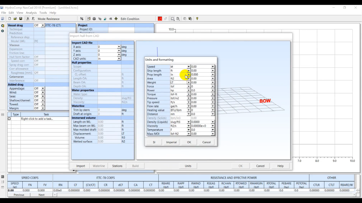 NavCad 航速动力性能分析与预测软件软件界面3
